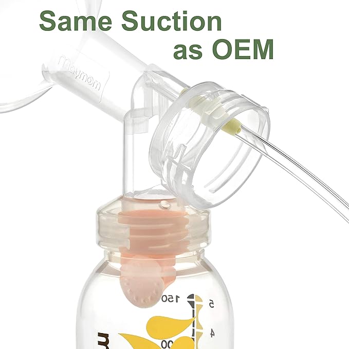 Maymom Breast Pump Accessories Compatible with Medela Pump in Style Pumps, Large Breastshields (27 mm (Large))