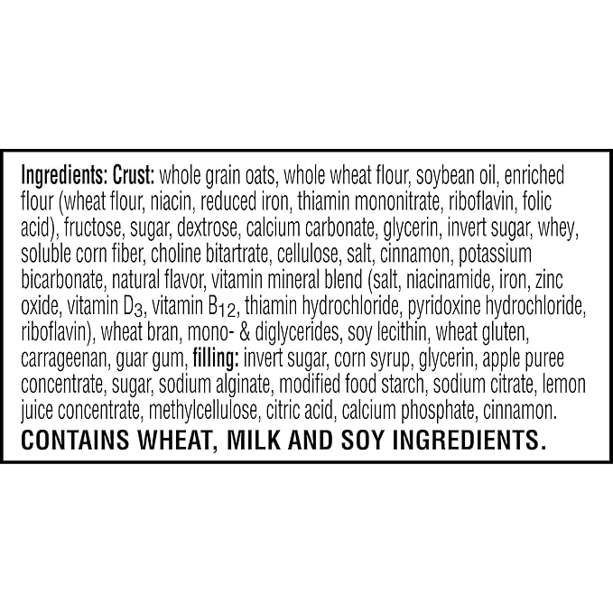 Nutri-Grain Breakfast Bars, Made with 10g Whole Grains, Snack Bars, Apple Cinnamon, 20.8oz Box (16 Bars)