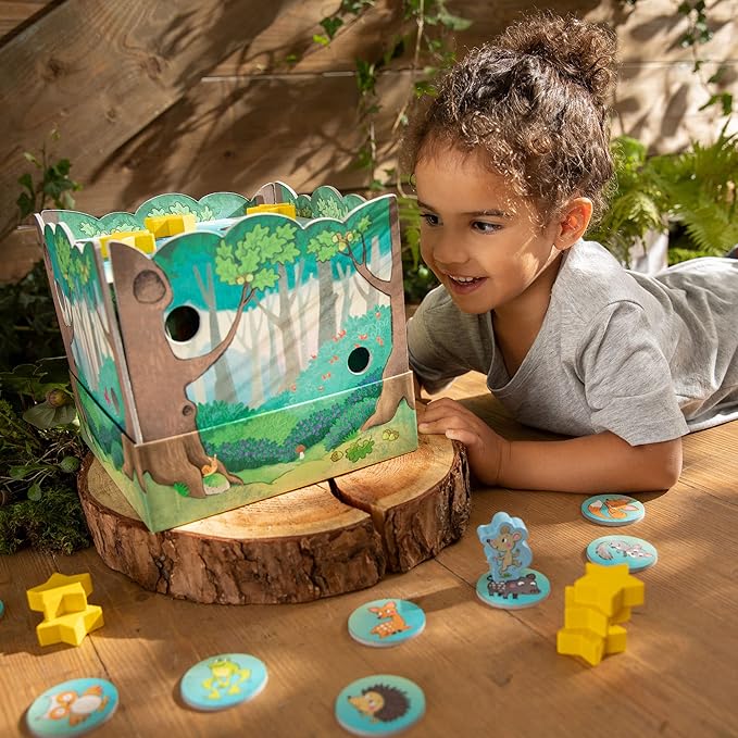 HABA My Very First Games: Forest Friends – 3D Matching & Memory Kids Games for Toddlers, Ages 2+, Toddler Learning Toys, Made in Germany