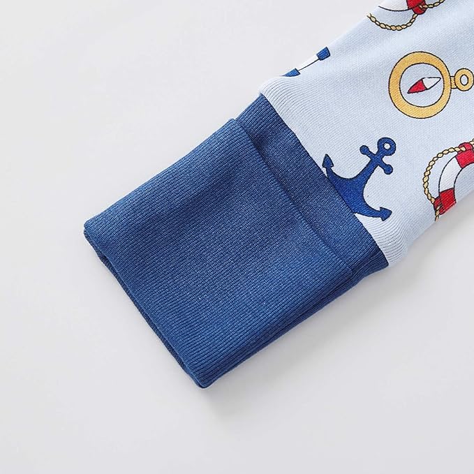 pureborn Baby Infant Boys Girls Sleeper Snug Fit Viscose from Bamboo Pajamas 0-24 Months