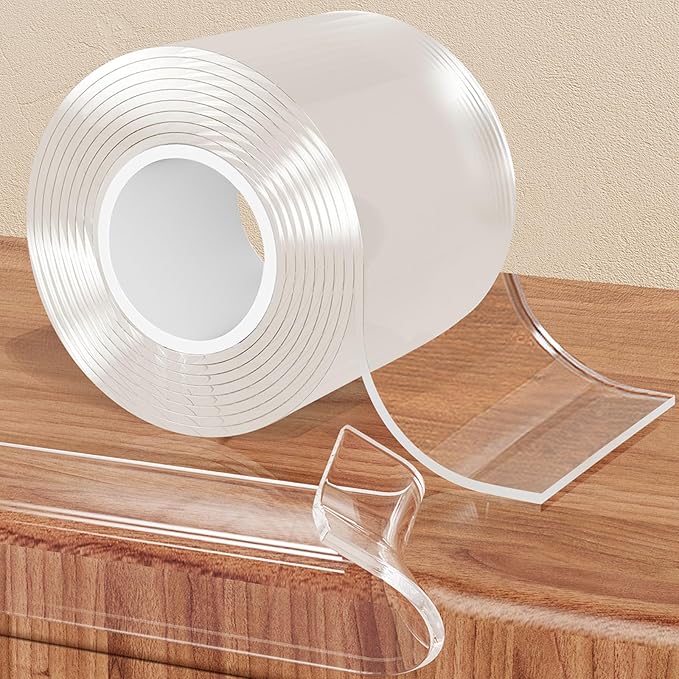 Clear Soft Corner Protectors for Furniture Strip,2.6 in x 6.6 FT,Sharp Edge & Table Bumper,Window Edge,Wall Protector, Soft Corner Guards Safe for Proof,Table Corner Protectors in Family