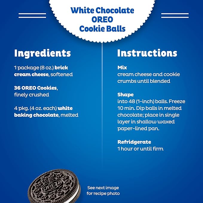 OREO Chocolate Sandwich Cookies, 60 Snack Packs (2 Cookies Per Pack)