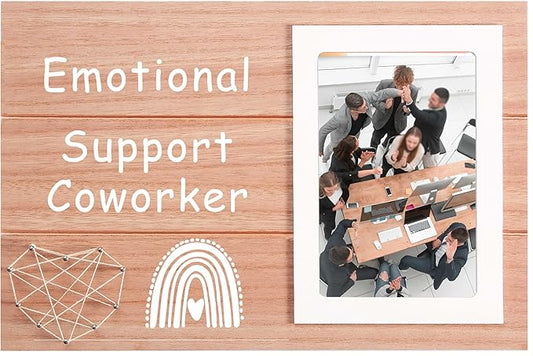 Goodbye Farewell Retirement Gift for Coworker-Christmas Birthday Gift-New Job Leaving Present for Colleague,Best Friend,Team Member-Emotional Support Coworker-Photo Frame Picture Frame Present