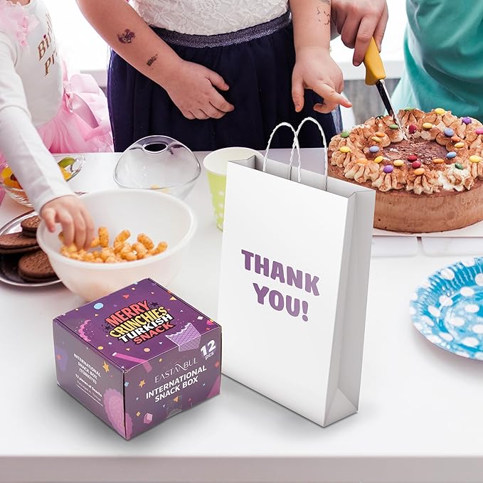 Eastanbul International Snack Box, Premium 12 Full-Size Foreign Snack Box, From Around The World International, Sweet, Savory, Chewy, Crunchy