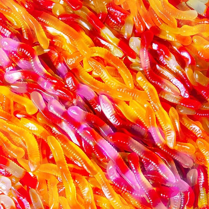 Black Forest Organic Gummy Worms Candy, 4 Ounce Bag (Pack of 12)