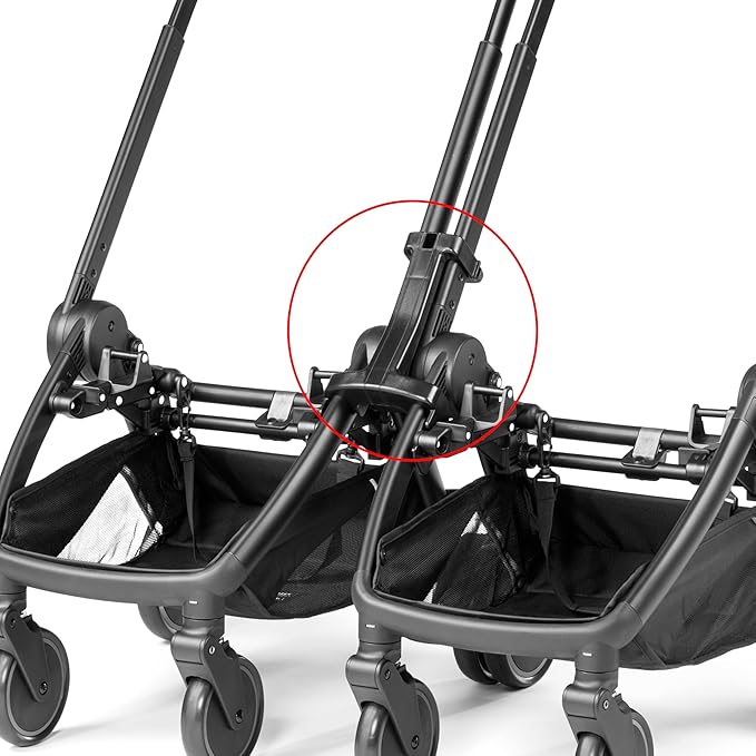 Peg Perego Duo Adapter for City Loop Stroller - Connect Two Strollers to Make one Double