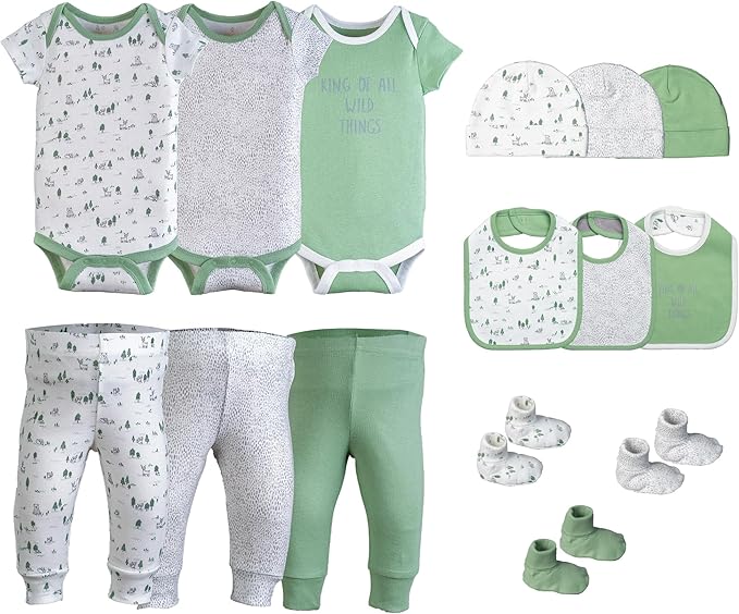 Baby Girl Clothes – 100% Cotton, Soft & Breathable Newborn Essentials and Gifts, Fits 3 to 6 Months