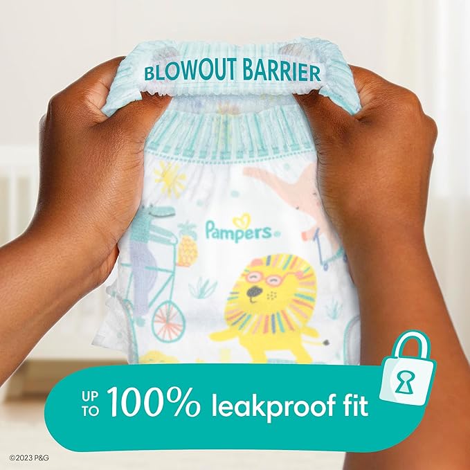 Pampers Diapers - Cruisers 360 - Size 4, 21 Count, Babyproof up to 100% Leakproof Pull-On Diaper (Packaging May Vary)