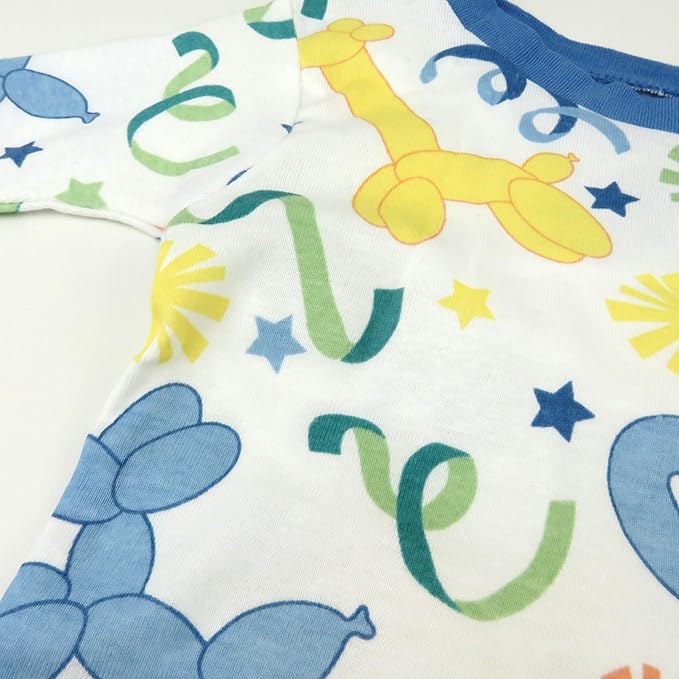 HonestBaby 2-Piece Pajamas Sleepwear Pjs 100% Organic Cotton for Baby, Toddler, Kids, Boy