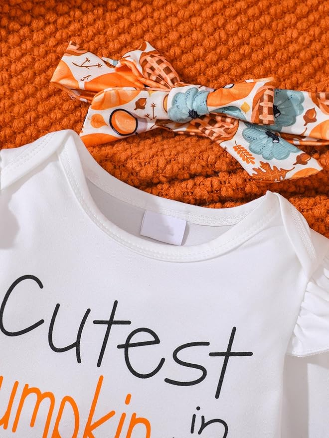 Baby Girl Clothes Newborn Infant Outfits Cute Summer Clothes Spring Romper Set+Hat+Headband