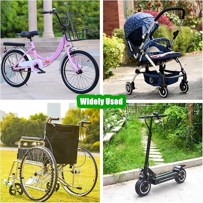 Bike Cup Holder with Phone Keys Holder, Handlebar Water Bottle Cage for E-Bike, Scooter, Stroller, Wheelchair