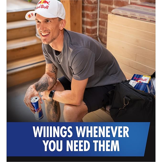 Red Bull Coconut Edition Energy Drink, Coconut Berry, with 80mg Caffeine plus Taurine & B Vitamins, 8.4 Fl Oz, Pack of 24 Cans