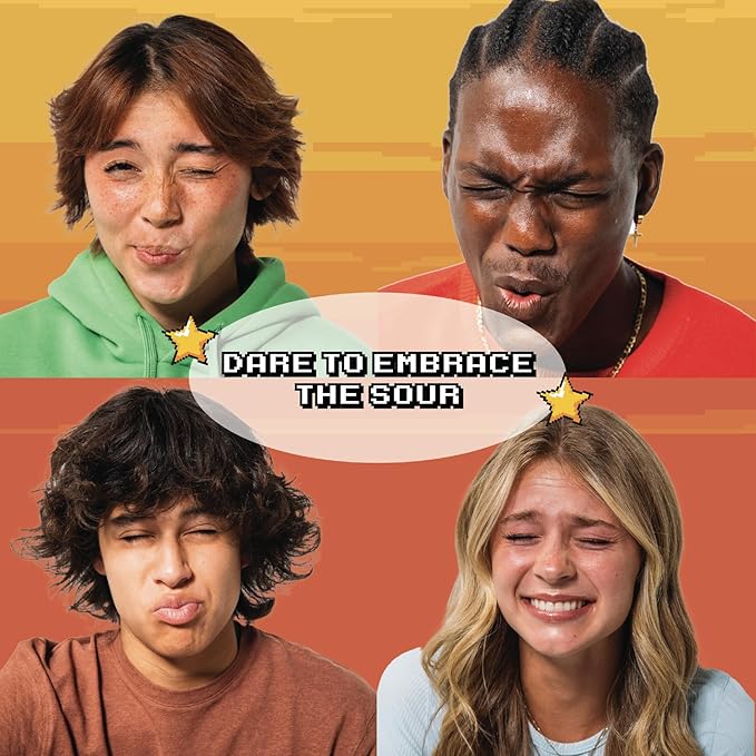 Final Boss Sour Candy, Sour Blueberries, 10 Pack, Level 2, Fruit Chews with Real Dried Fruit, No Artificial Colors or Flavors, Low Calorie Snack for Kids, Teens, Adults, Lunch Boxes & On The Go