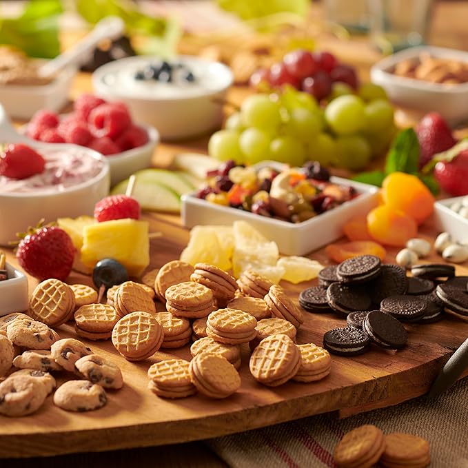 OREO Mini Cookies, Mini CHIPS AHOY! Cookies, RITZ Bits Cheese Crackers, Nutter Butter Bites & Wheat Thins Crackers, Nabisco Cookie & Cracker Variety Pack, 50 Snack Packs
