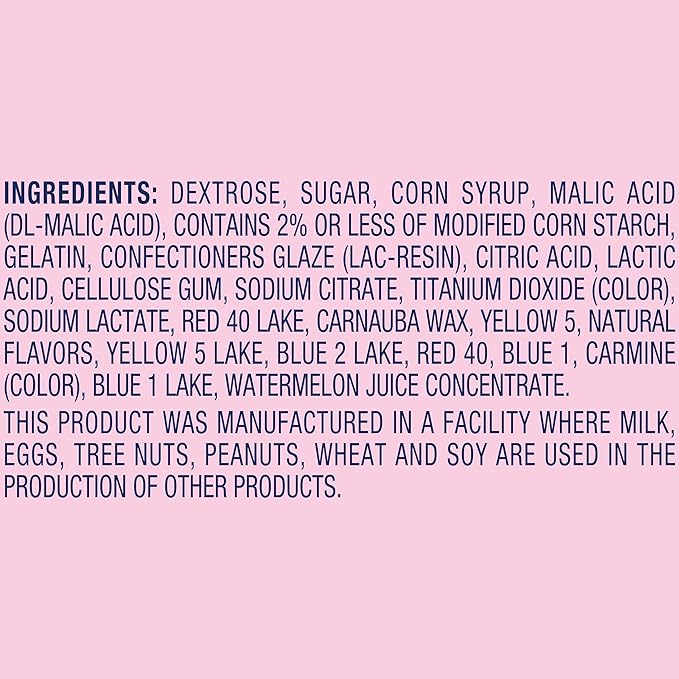 SweeTARTS Chewy Fusions Candy, Fruit Punch Medley, 9 Ounce (Pack of 2)