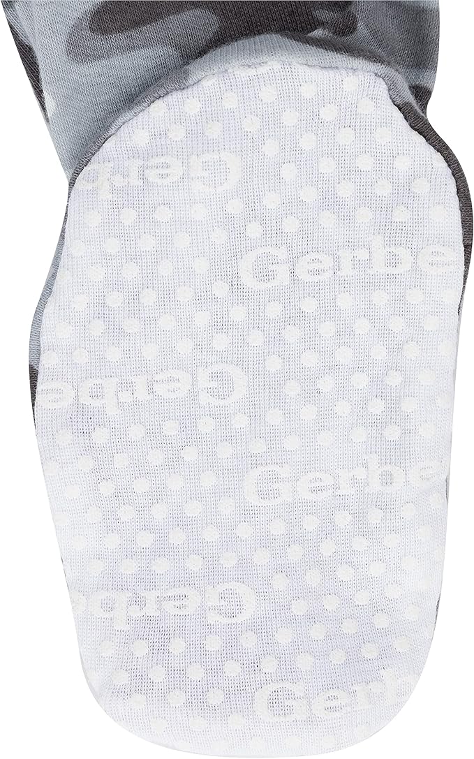 Gerber Baby Boys' 2-Pack Footed Pajamas