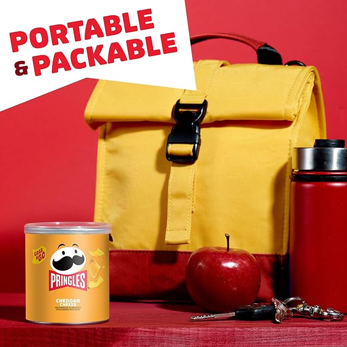 Pringles, Crisps, Cheddar Cheese, 1.41 oz (12 Count)