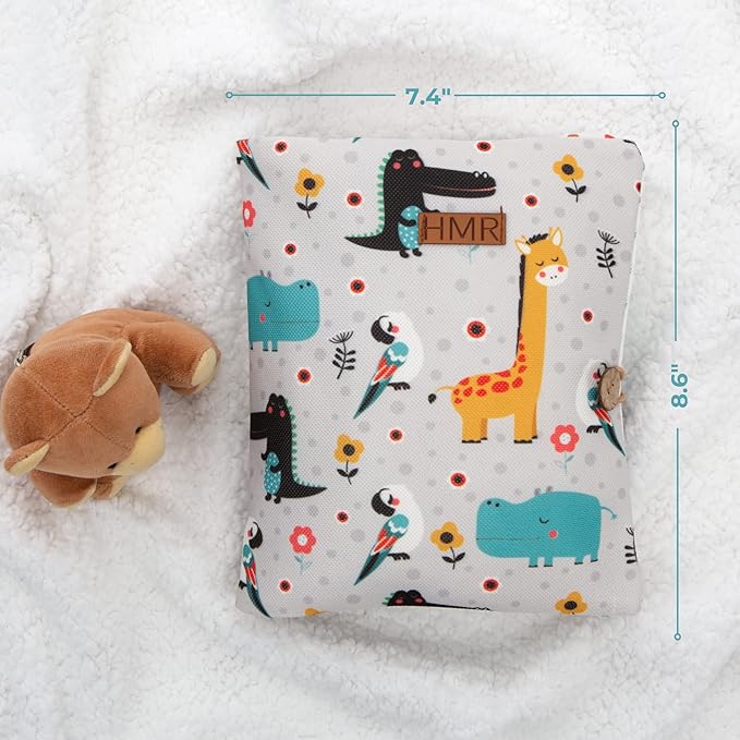 HAMUR Baby Diaper Bag Organizer – Travel-Friendly, Compact & Foldable | Stroller Pouch for Newborn Essentials – Must-Have for Boys & Girls (Animal)