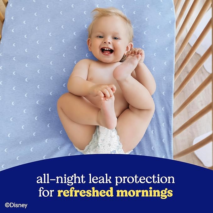 Huggies Size 3 Overnites Baby Diapers: Overnight Diapers, Size 3 (16-28 lbs), 132 Ct (2 Packs of 66), Packaging May Vary