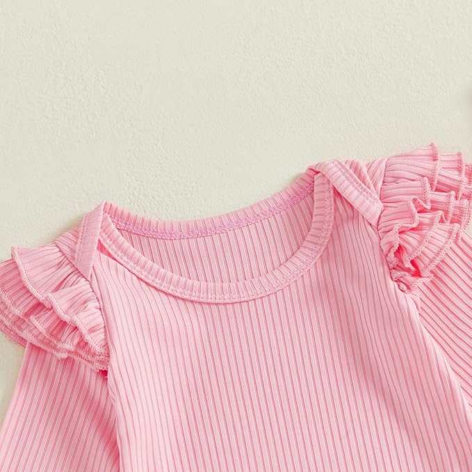 Mubineo Baby Girl Clothes Outfits Cute Flower Romper Daisy Pant Fall Winter Newborn Outfit Sets