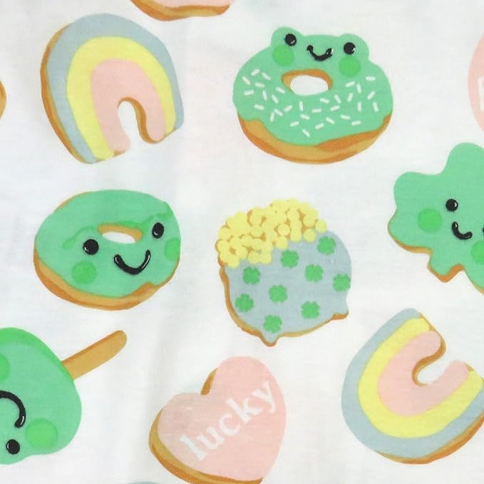 HonestBaby Baby Celebration Sleep & Play Footed One-Piece Pajama Sleeper 100% Organic Cotton