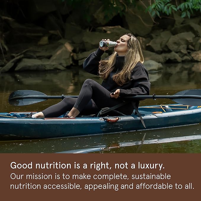 Soylent Complete Protein Shake, Chocolate, 30g Protein, Vegan, Dairy Free and 0g Sugar, Ready to Drink Protein Drinks, 11oz (12 Pack)