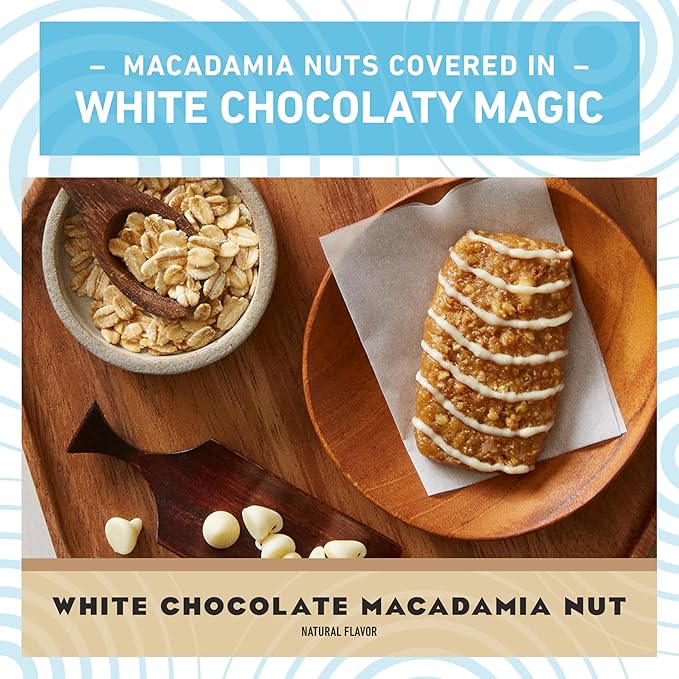 CLIF BAR Minis - White Chocolate Macadamia Nut Flavor - Made with Organic Oats - 4g Protein - Non-GMO - Plant Based - Snack-Size Energy Bars - 0.99 oz. (20 Pack)