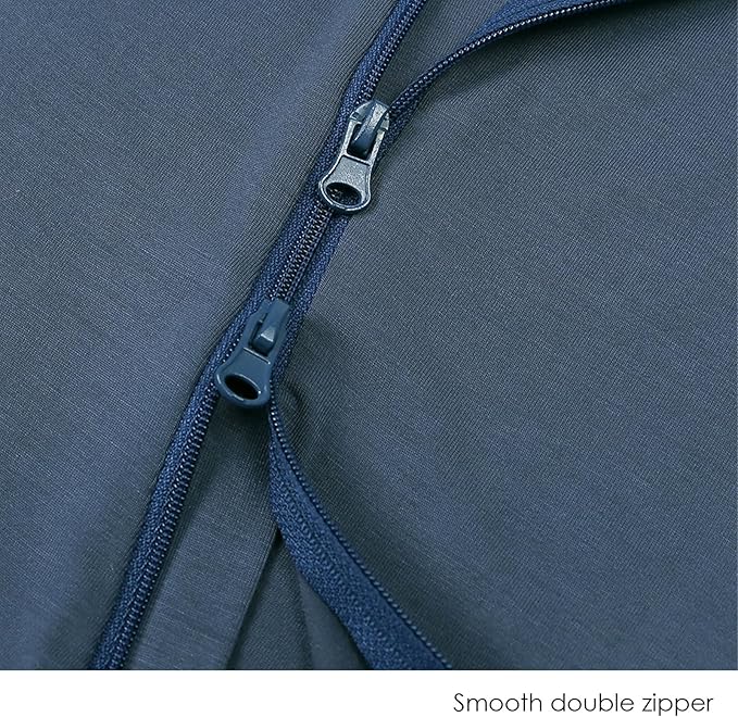 OPAWO Bamboo Baby Pajamas 3 Pack, Double Zipper Bamboo Sleepers for Baby Boy Girl Romper, Toddler Summer Clothes Outfit 0-24M