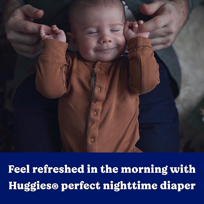 Huggies Overnites Size 3 Overnight Diapers (16-28 lbs), 58 Ct