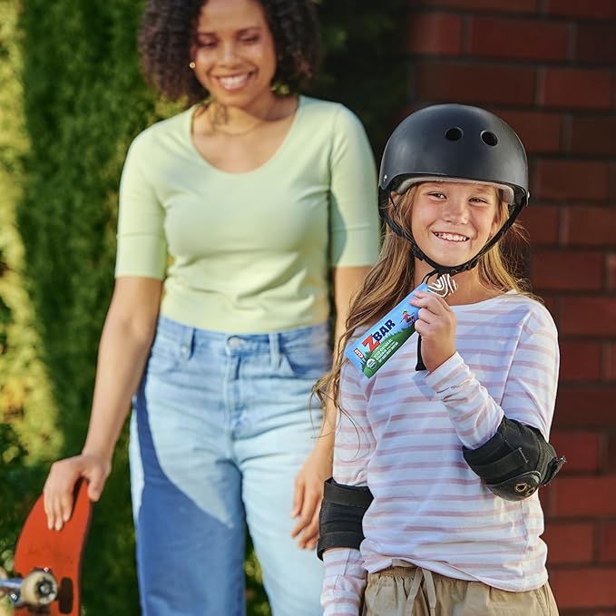 CLIF Kid Zbar - Chocolate Brownie - Soft Baked Whole Grain Snack Bars - USDA Organic - Non-GMO - Plant-Based - 1.27 oz. (18 Pack)