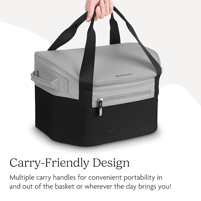 UPPAbaby Bevvy Cooler/Insulated + Leakproof/Portable Handles/Fits in Vista, Cruz, Ridge Stroller Baskets