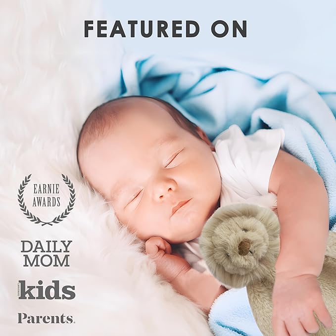 Mon Ami Luca The Lion Plush Security Blankie for Babies – 15”, Plush Stuffed Animal Security Blanket, Baby Snuggle Toy, Unisex Newborn Gifts