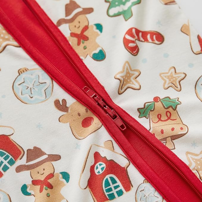 pureborn Baby Boys Girls Sleeper Snug Fit Viscose from Bamboo Pajamas 0-24 Months