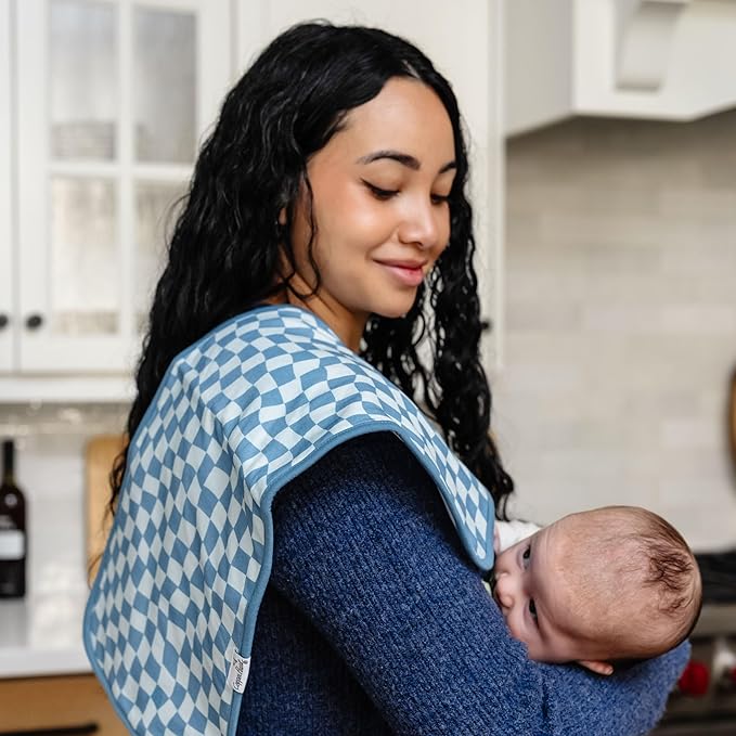 Copper Pearl Baby Burp Cloth Large 21''x10'' Size Premium Absorbent Triple Layer 3-Pack Gift Set Ryder