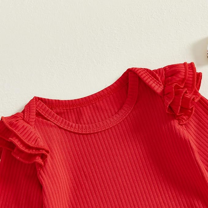 Mubineo Baby Girl Clothes Outfits Cute Flower Romper Daisy Pant Fall Winter Newborn Outfit Sets