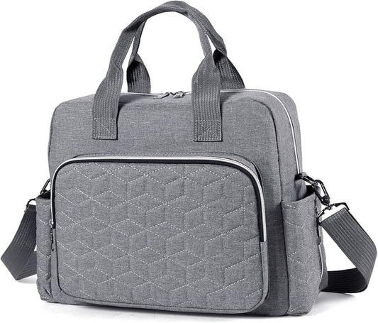 Crossbody Small Diaper Bag, Cute Mini Baby Diaper Tote Bags with Insulated Pockets for Traveling Outdoor Parent