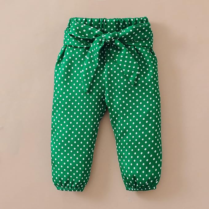 Infant Baby Girl Clothes Newborn Girl Outfit Long Sleeve Romper Pants Set Cute Baby Clothes for Girls Fall/Winter