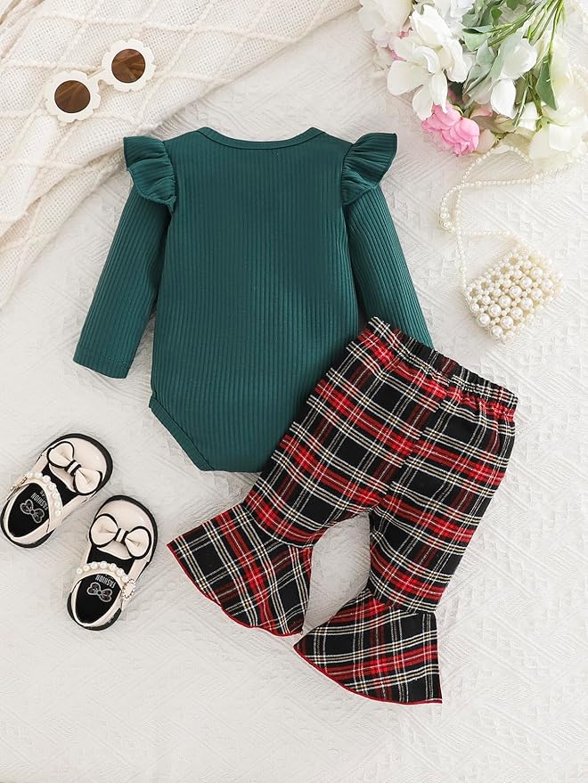 Baby Girl Clothes Newborn Infant Outfits Cute Summer Clothes Spring Romper Set+Hat+Headband