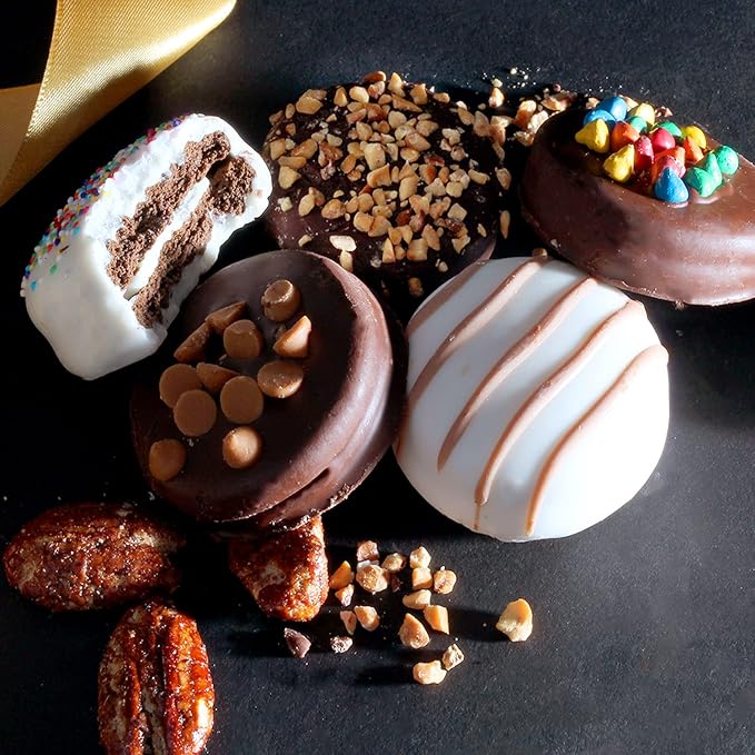 Happy Birthday Cookies - Cookie Gift Basket - Gourmet Vegan Food Gifting (Birthday)