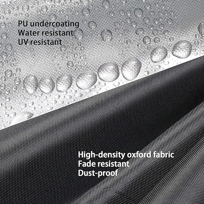 POMER Stroller Wagon Cover for WONDERFOLD Wagon W4 Original,Outdoor Waterproof 420D Wagon Cart Cover with Handle Adjustable Drawstring-44“Lx30 Wx43 H