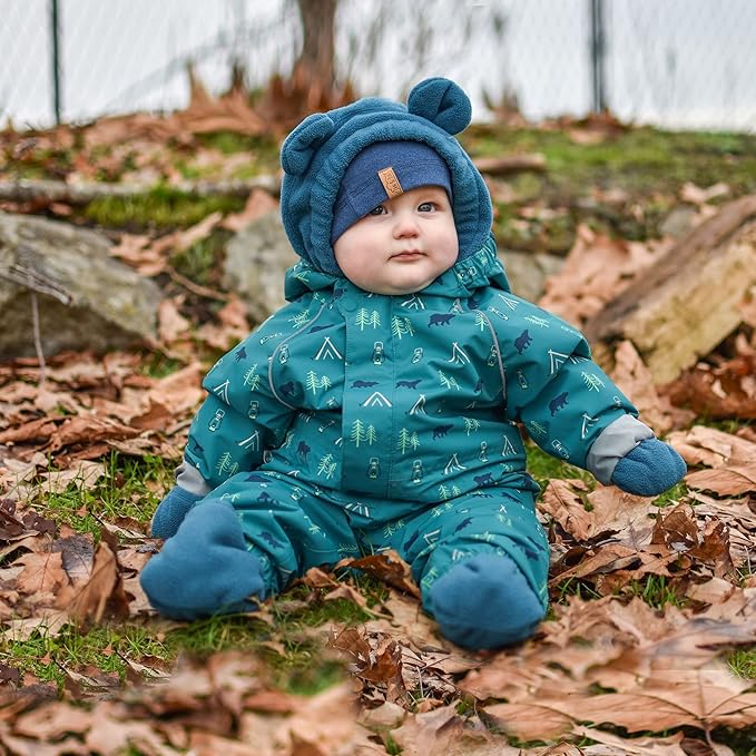 JAN & JUL Waterproof Rain Suit, Windproof Coveralls for Toddlers and Kids