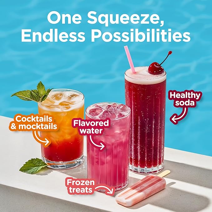 Stur Liquid Water Enhancer | Classic Variety Pack | Naturally Sweetened | High in Vitamin C & Antioxidants | Sugar Free | Zero Calories | Keto | Vegan | 5 Bottles, Makes 120 Drinks