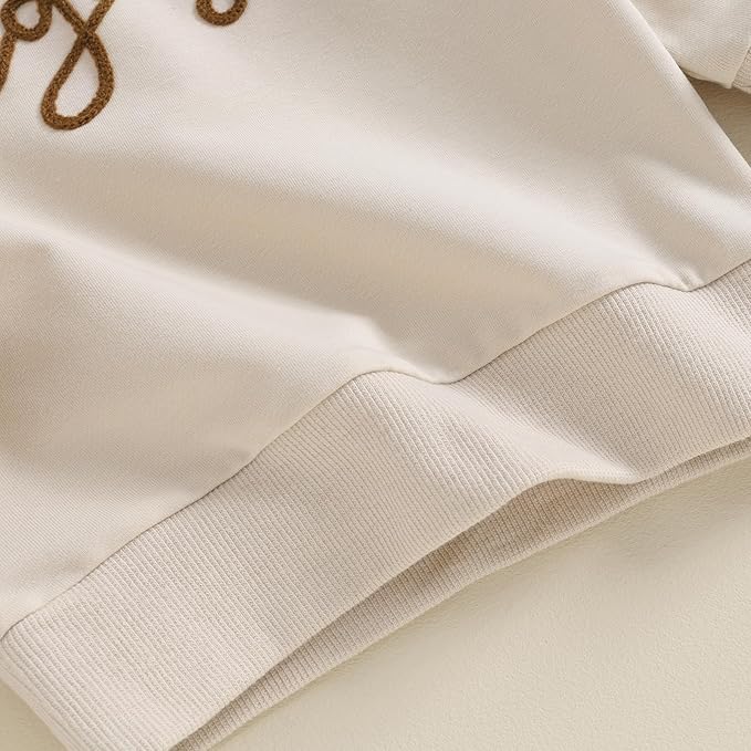 Twopumpkin Baby Toddler Girl Boy Sweatshirt/Romper Long Sleeve Sister Brother Matching Outfit Newborn Clothes