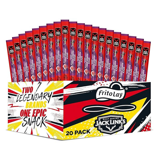 Frito Lay Jack Link's Meat Stick Doritos Spicy Sweet Chili (Pack of 20)