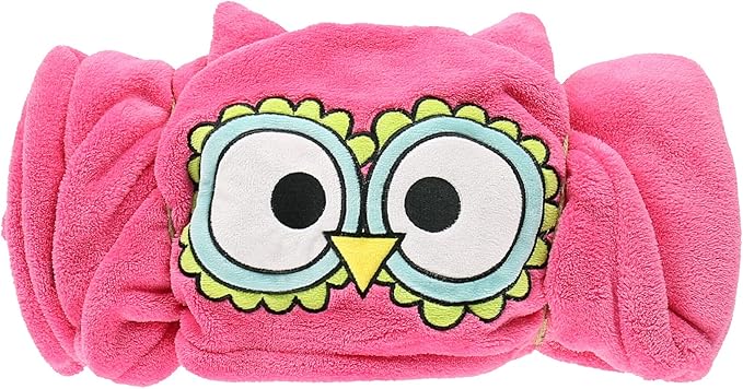 Lazy One Wearable Hooded Blanket for Kids, Animal Hooded Blanket (Owl)