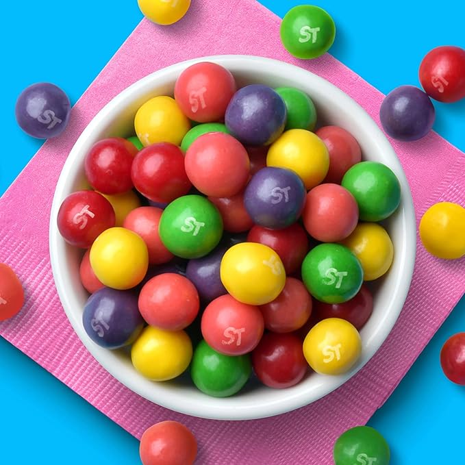 SweeTARTS Candy, Variety Mix, Cherry Punch Ropes, Mini Chewy, Gummies Fruity Splitz & Chewy Fusions 45 oz (92 Pieces)