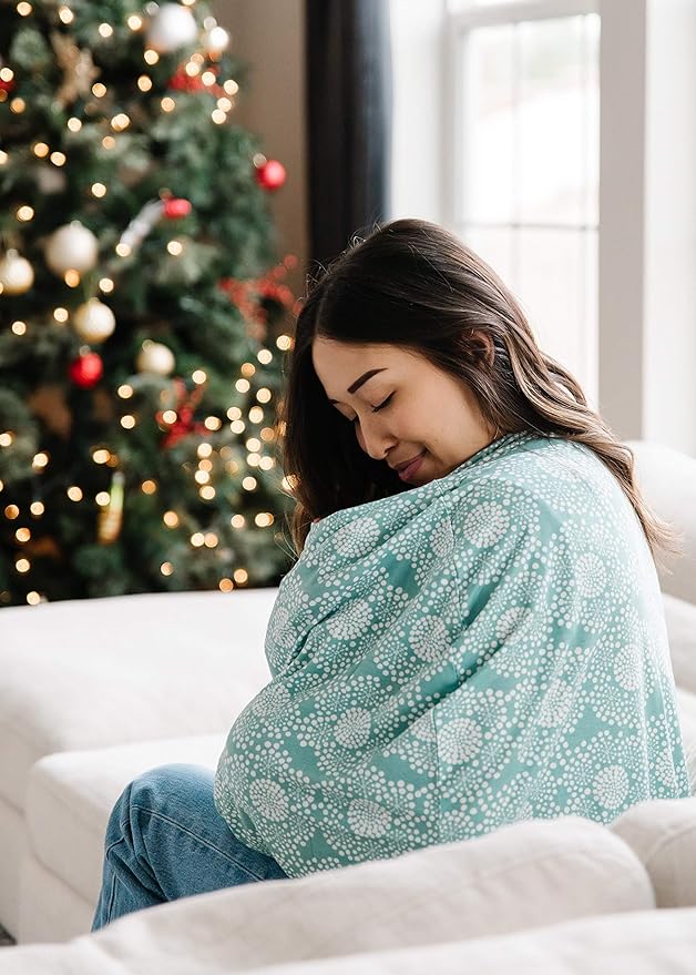 Baby Car Seat Cover Canopy and Nursing Cover Multi-Use Stretchy 5 in 1 Gift Jane by Copper Pearl