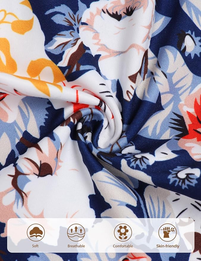 oklady Toddler Baby Girl Clothes Solid Color Ruffle Tops Floral Pants with Headband Fall Winter Cute Girl Outfits