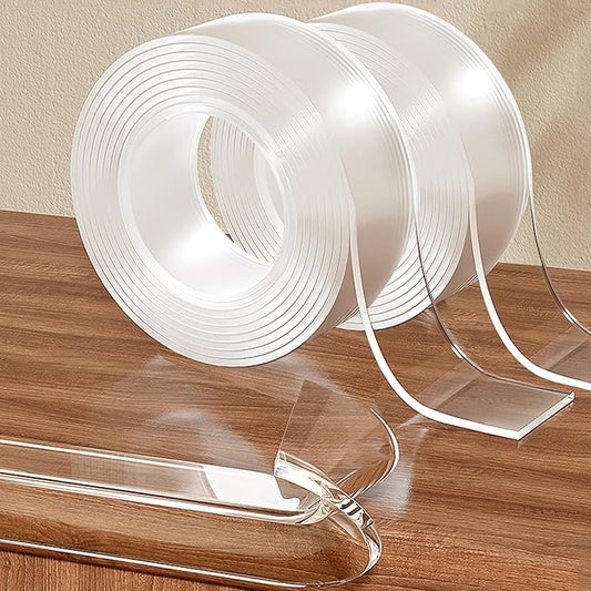 2 Rolls Clear Soft Corner Protectors for Furniture Strip,1.57 in x 13.12 FT,Sharp Edge & Table Bumper,Window Edge,Wall Protector, Soft Corner Guards Safe for Proof,Table Corner Protectors in Family