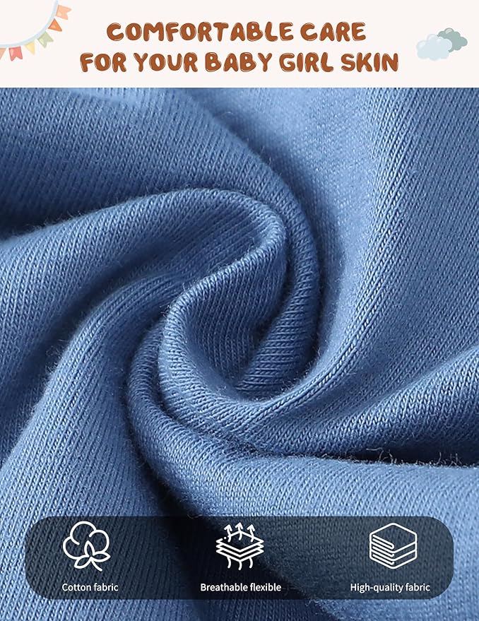 SUNNY PIGGY Baby Boy Clothes Newborn Infant Boys Outfits Romper Hat Pants 3PC Set 0-3 3-6 6-12 12-18 Month Clothing Gift